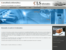 Tablet Screenshot of clsinformatica.es